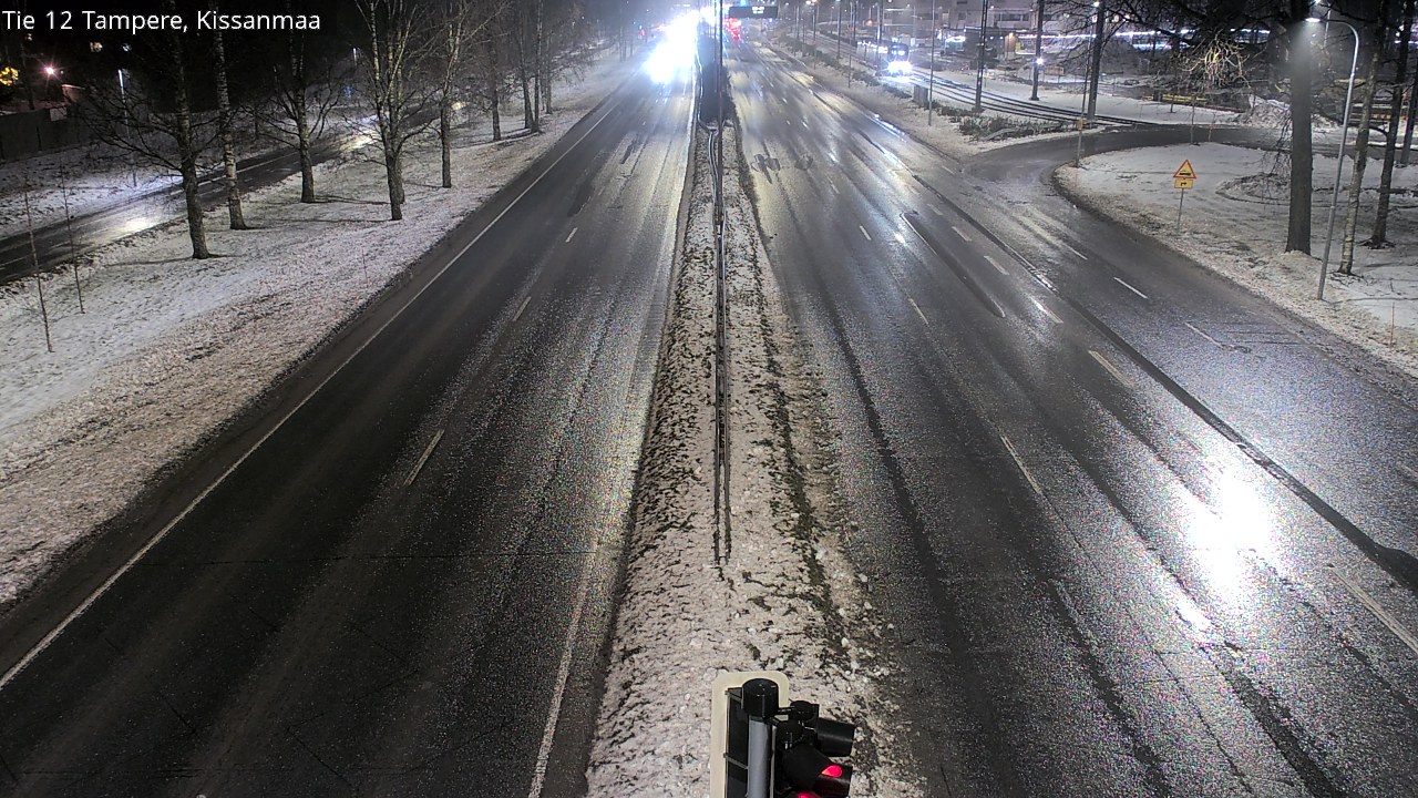 Weather Camera Image Väg 12 Tammerfors, Kissanmaa, Tampere, Pirkanmaa