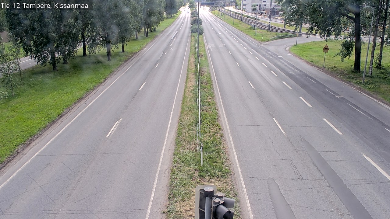 Weather Camera Image Väg 12 Tammerfors, Kissanmaa, Tampere, Pirkanmaa