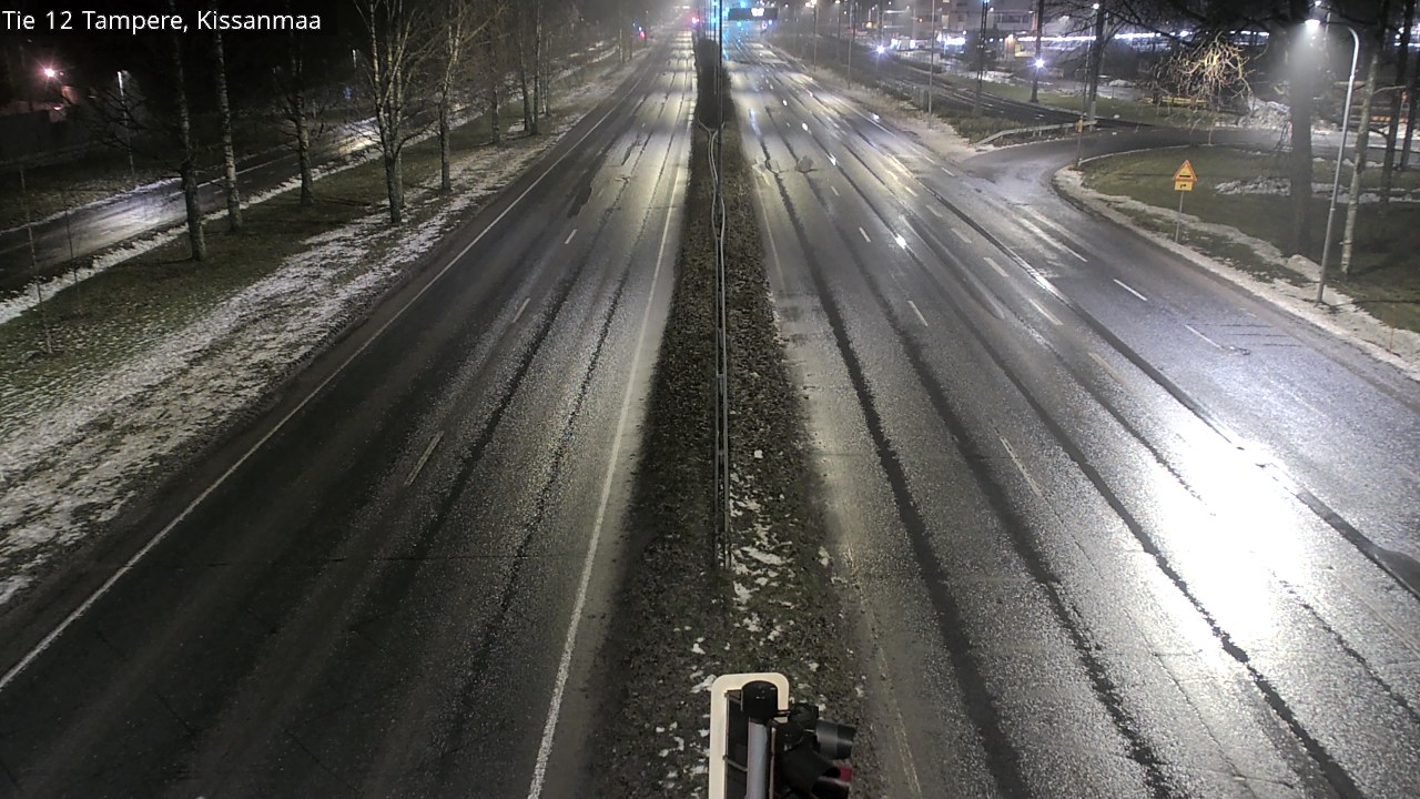 Weather Camera Image Väg 12 Tammerfors, Kissanmaa, Tampere, Pirkanmaa