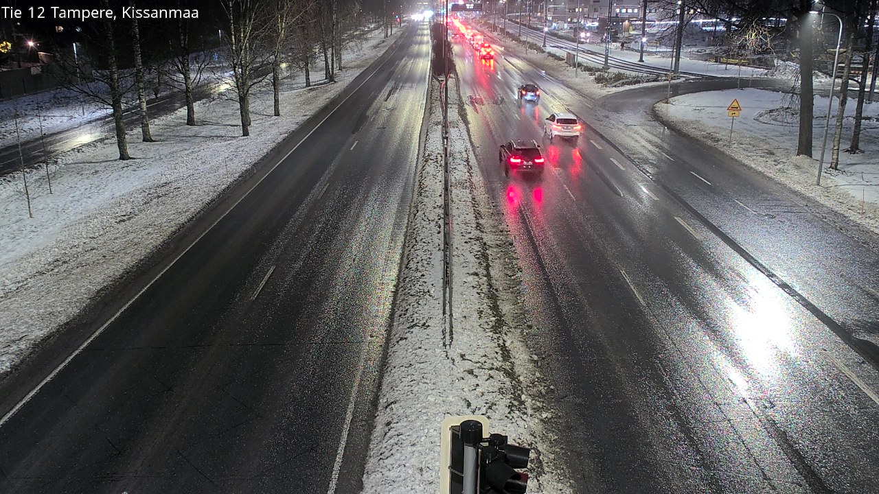 Weather Camera Image Väg 12 Tammerfors, Kissanmaa, Tampere, Pirkanmaa