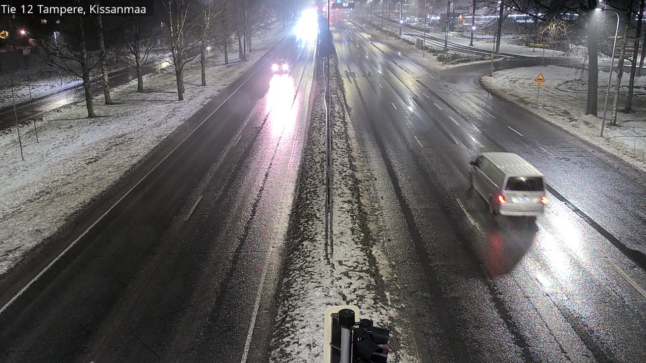 Weather Camera Image Väg 12 Tammerfors, Kissanmaa, Tampere, Pirkanmaa