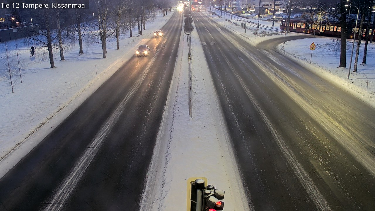 Weather Camera Image Väg 12 Tammerfors, Kissanmaa, Tampere, Pirkanmaa