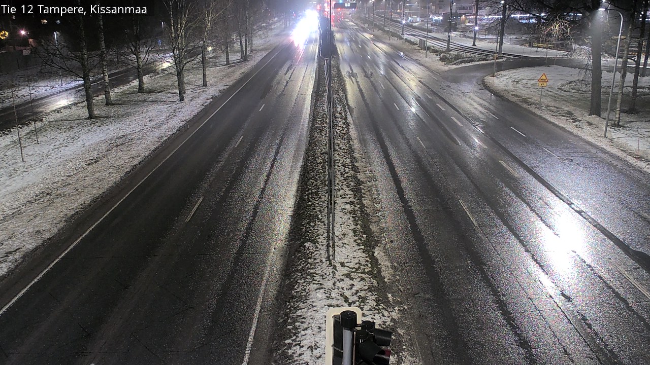 Weather Camera Image Väg 12 Tammerfors, Kissanmaa, Tampere, Pirkanmaa