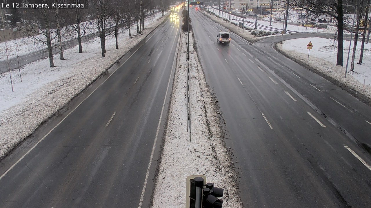 Weather Camera Image Väg 12 Tammerfors, Kissanmaa, Tampere, Pirkanmaa