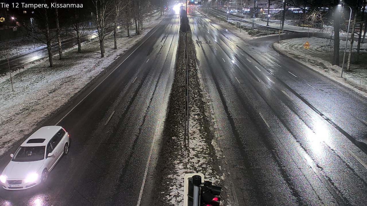 Weather Camera Image Väg 12 Tammerfors, Kissanmaa, Tampere, Pirkanmaa