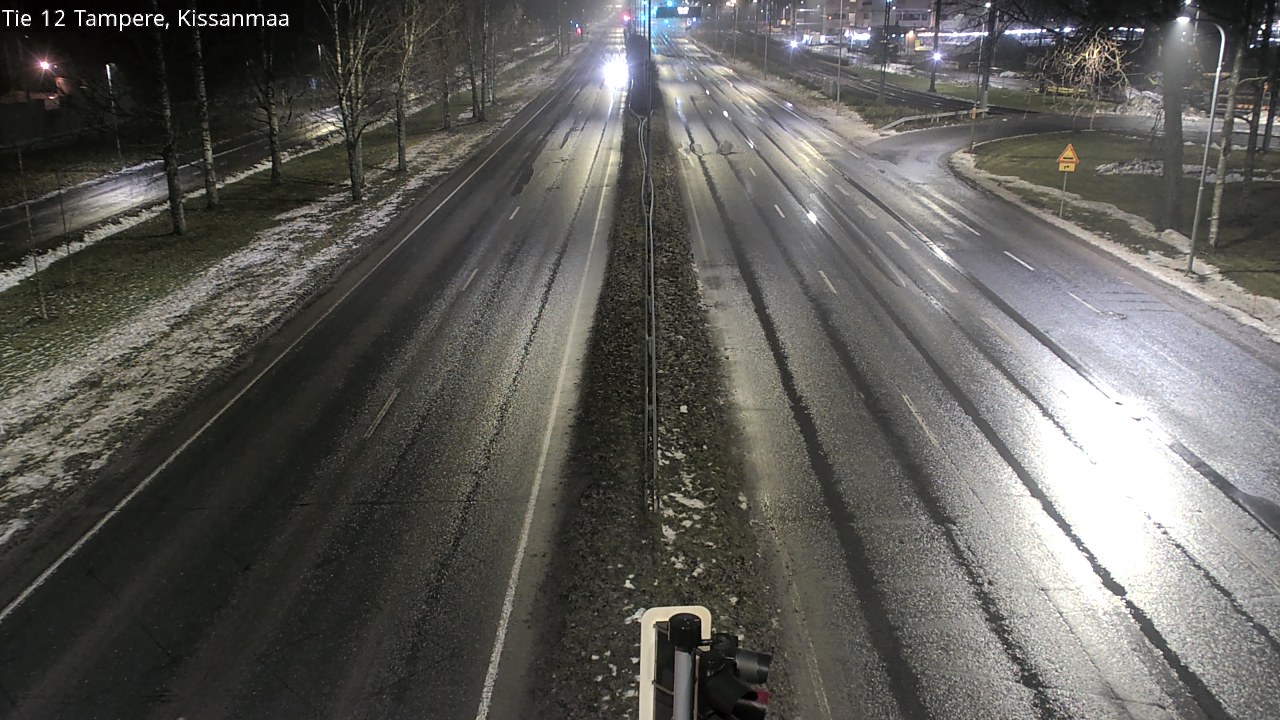 Weather Camera Image Väg 12 Tammerfors, Kissanmaa, Tampere, Pirkanmaa