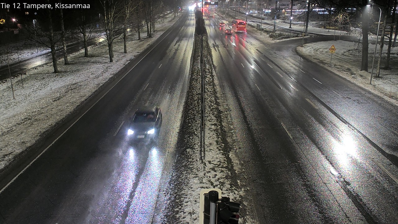 Weather Camera Image Väg 12 Tammerfors, Kissanmaa, Tampere, Pirkanmaa