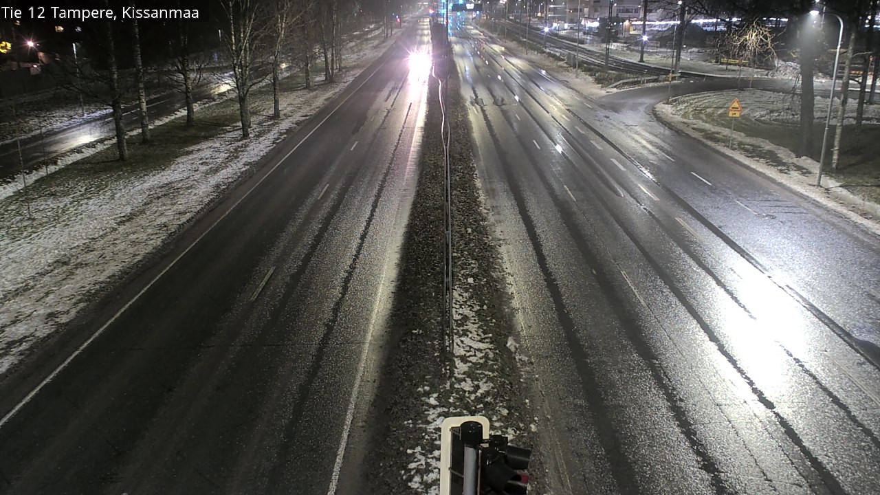 Weather Camera Image Väg 12 Tammerfors, Kissanmaa, Tampere, Pirkanmaa