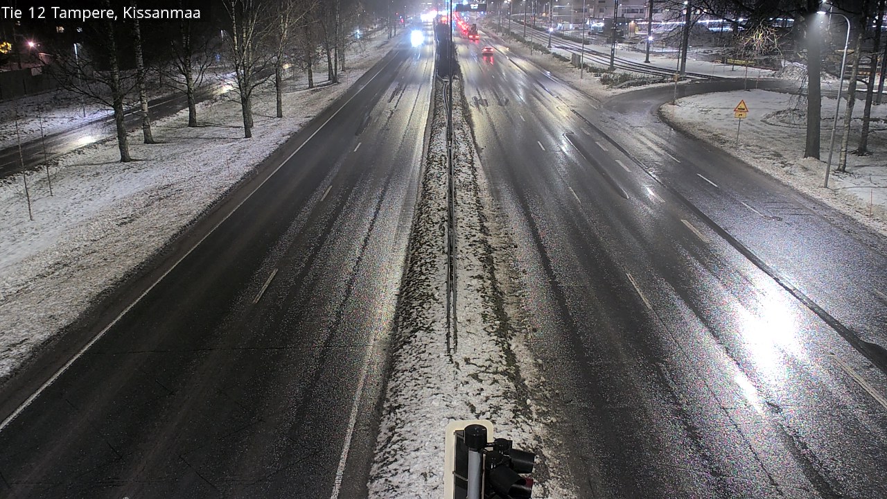 Weather Camera Image Väg 12 Tammerfors, Kissanmaa, Tampere, Pirkanmaa