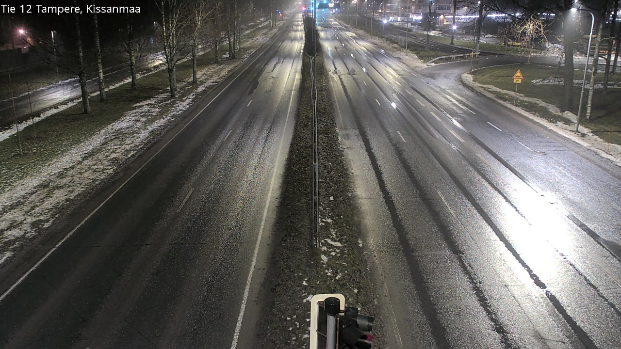 Weather Camera Image Väg 12 Tammerfors, Kissanmaa, Tampere, Pirkanmaa