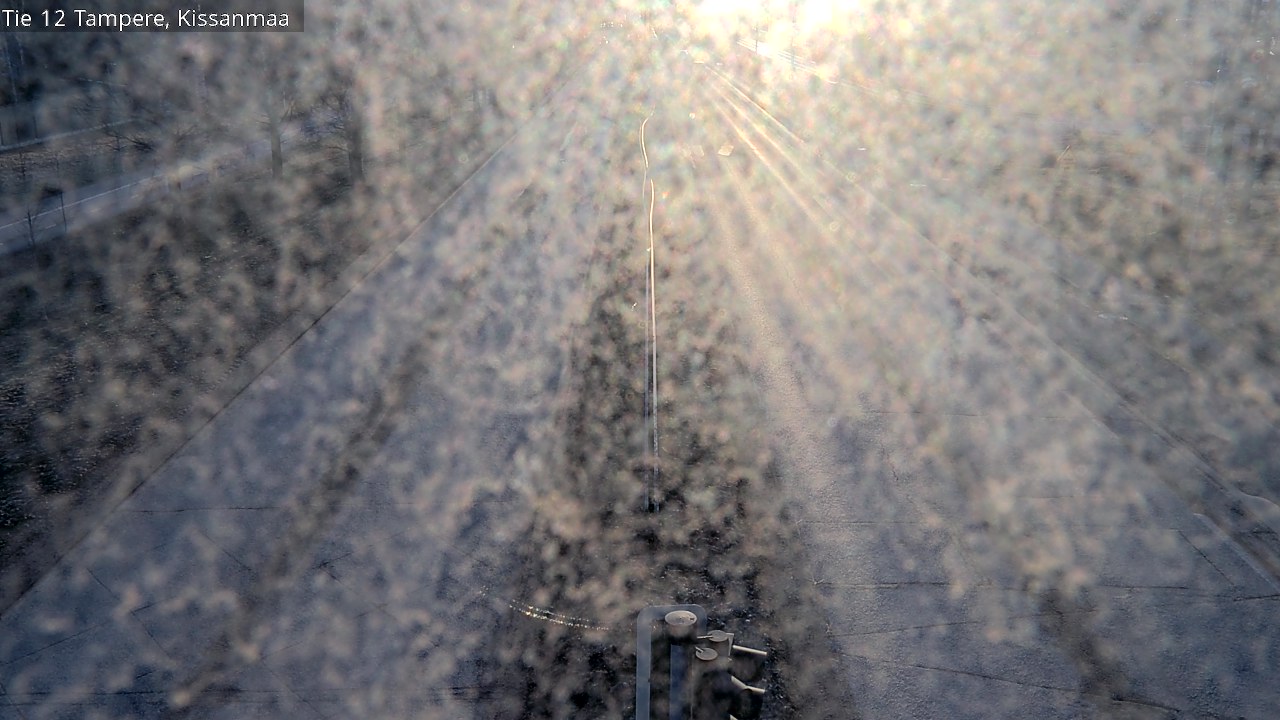 Weather Camera Image Väg 12 Tammerfors, Kissanmaa, Tampere, Pirkanmaa