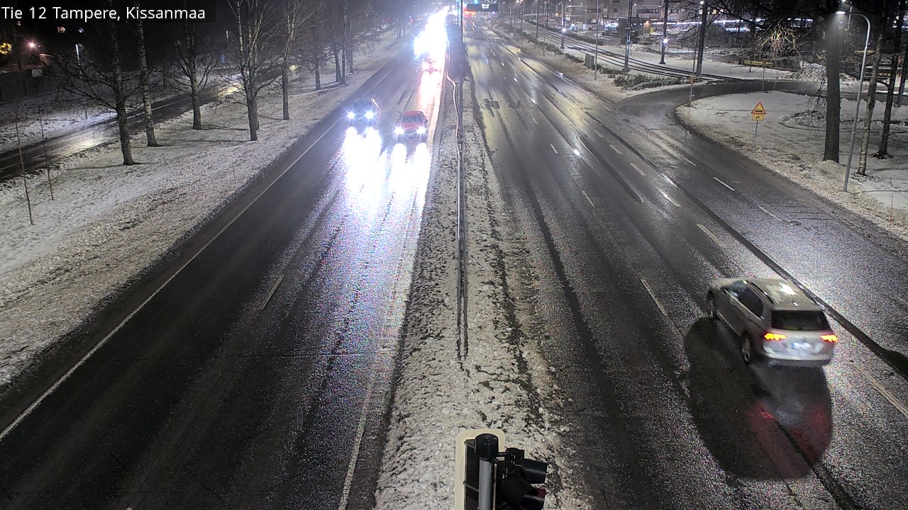 Weather Camera Image Väg 12 Tammerfors, Kissanmaa, Tampere, Pirkanmaa