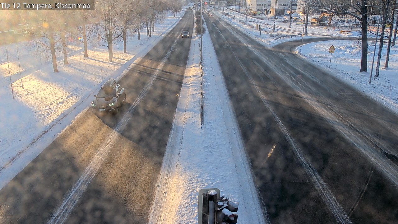 Weather Camera Image Väg 12 Tammerfors, Kissanmaa, Tampere, Pirkanmaa