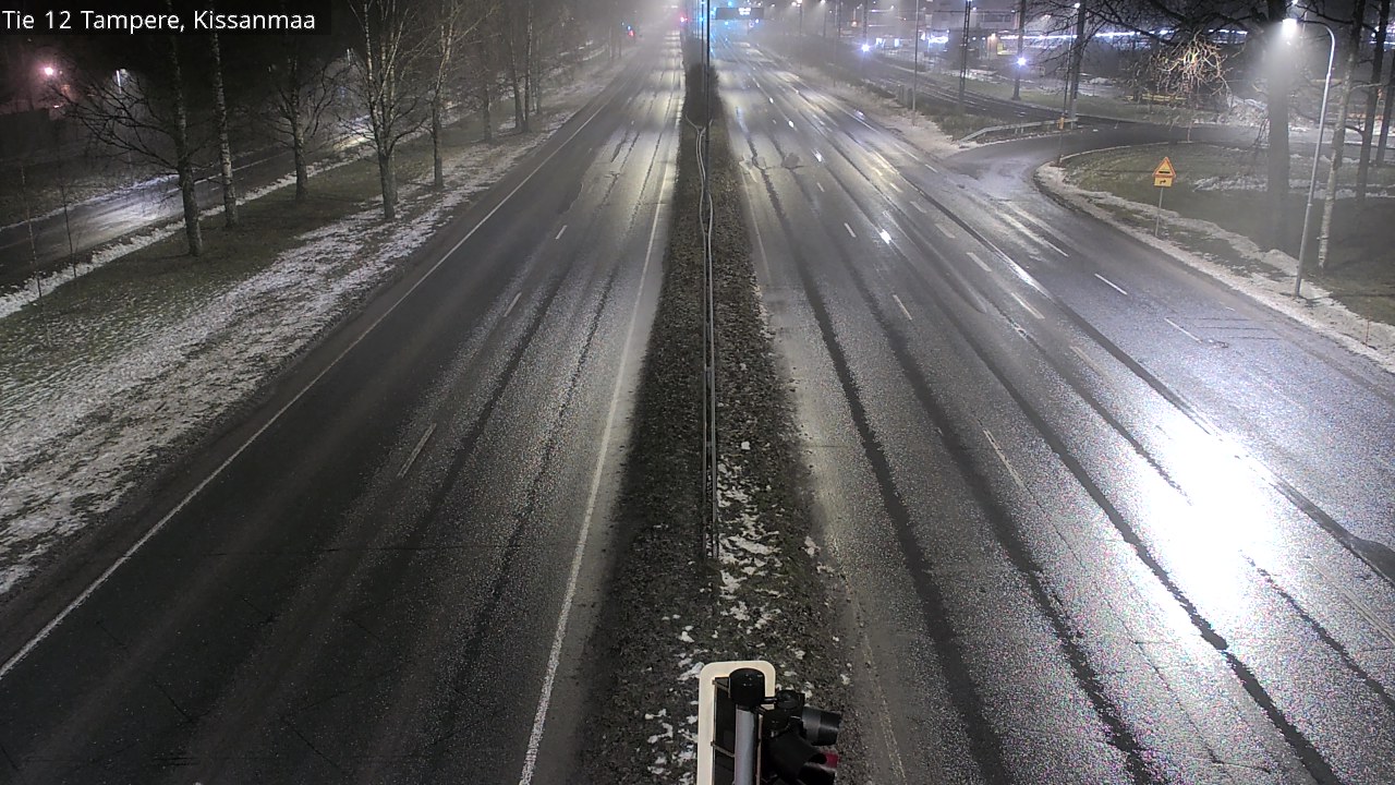 Weather Camera Image Väg 12 Tammerfors, Kissanmaa, Tampere, Pirkanmaa