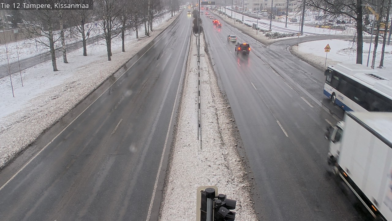 Weather Camera Image Väg 12 Tammerfors, Kissanmaa, Tampere, Pirkanmaa