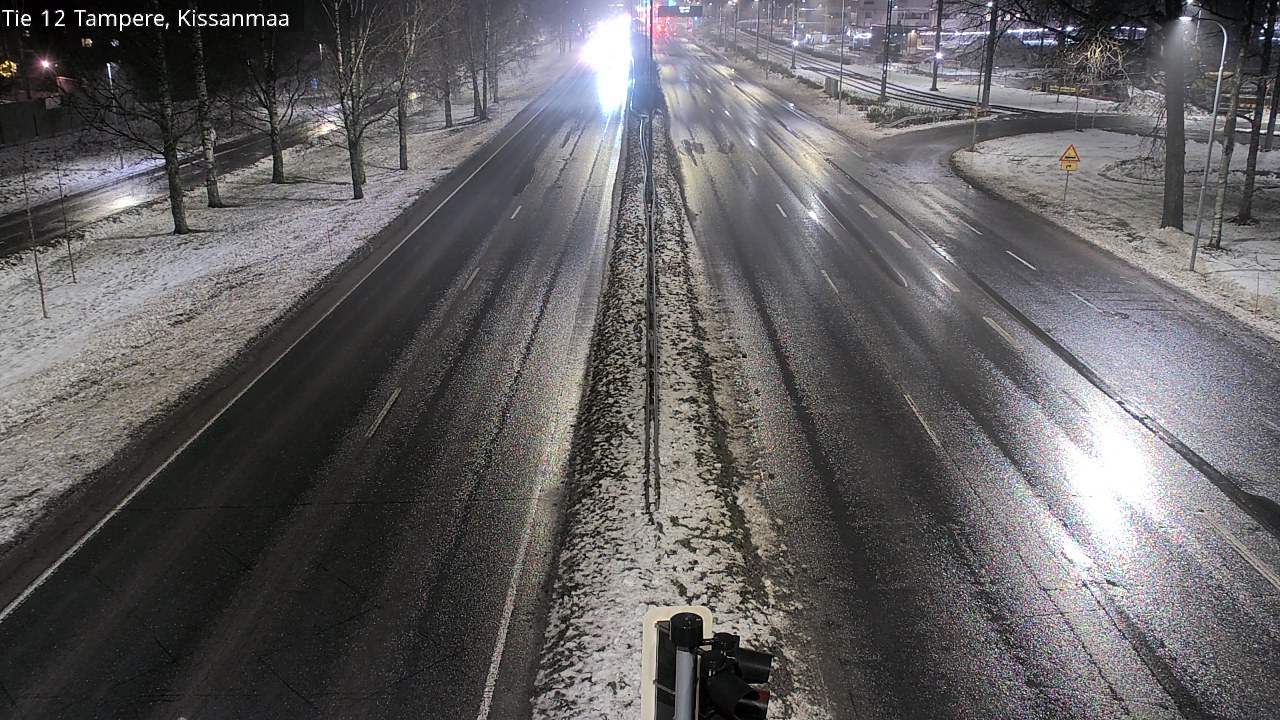 Weather Camera Image Väg 12 Tammerfors, Kissanmaa, Tampere, Pirkanmaa