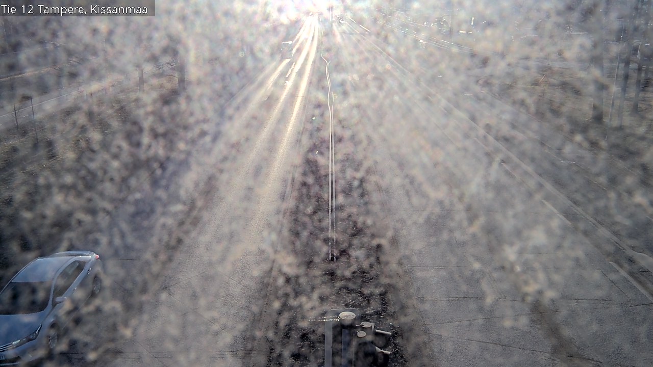 Weather Camera Image Väg 12 Tammerfors, Kissanmaa, Tampere, Pirkanmaa