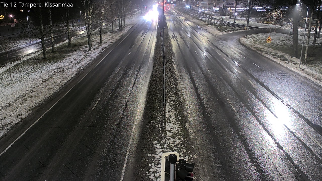 Weather Camera Image Väg 12 Tammerfors, Kissanmaa, Tampere, Pirkanmaa