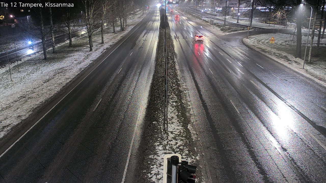 Weather Camera Image Väg 12 Tammerfors, Kissanmaa, Tampere, Pirkanmaa