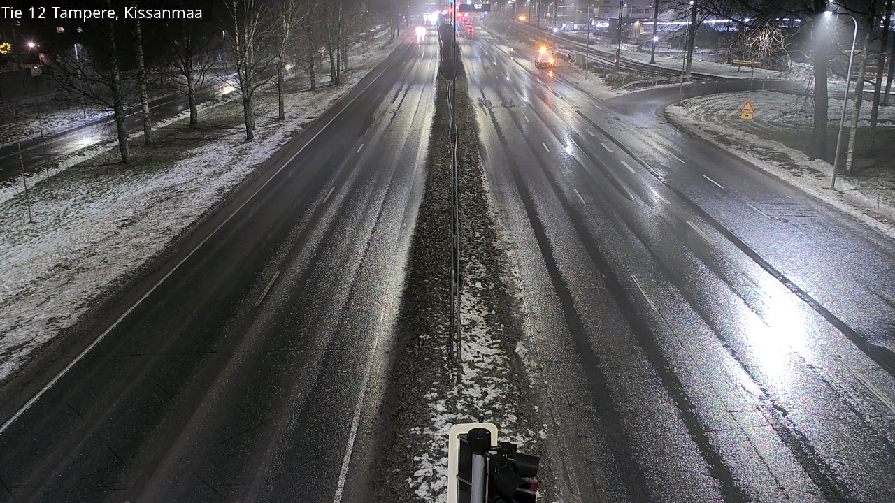Weather Camera Image Väg 12 Tammerfors, Kissanmaa, Tampere, Pirkanmaa