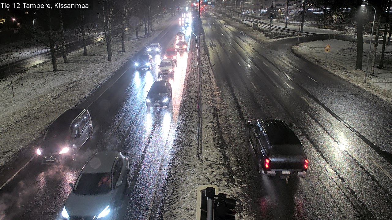 Weather Camera Image Väg 12 Tammerfors, Kissanmaa, Tampere, Pirkanmaa