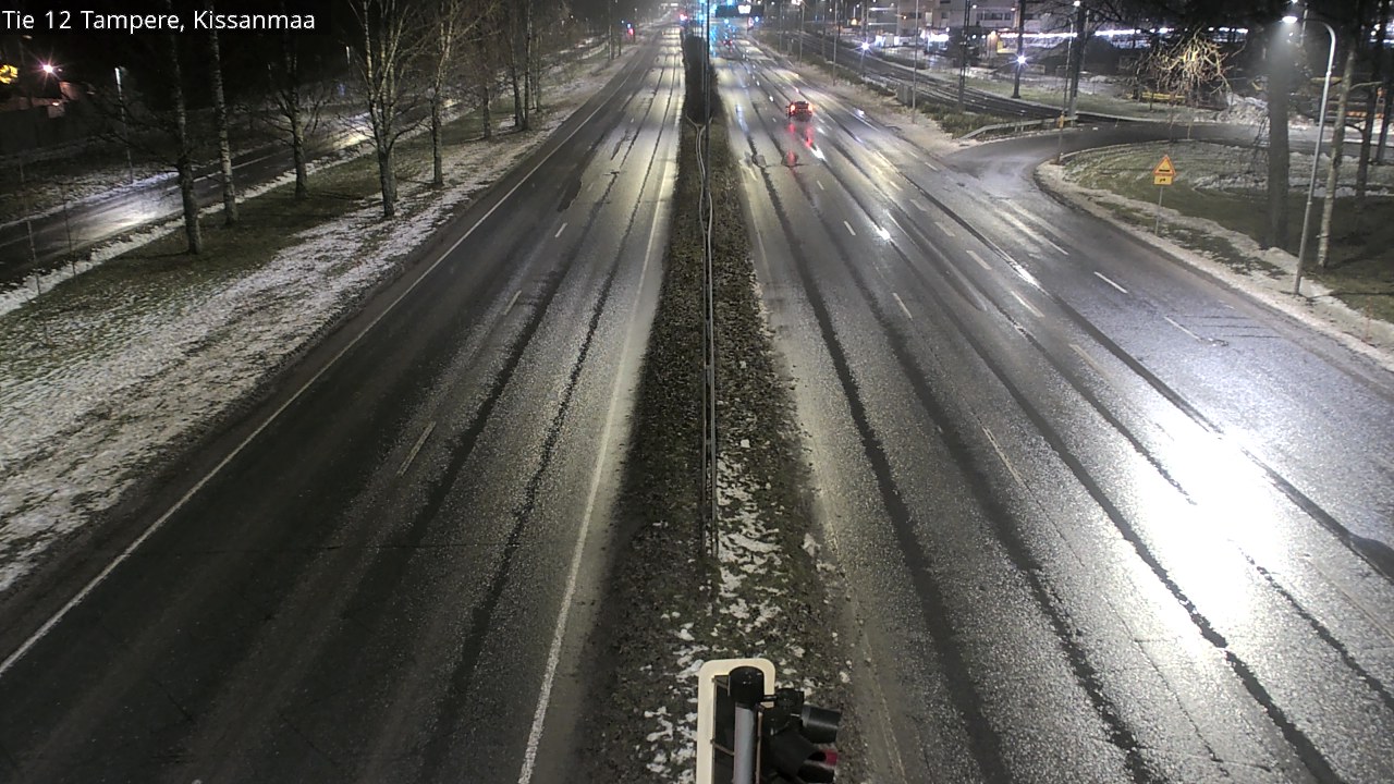 Weather Camera Image Väg 12 Tammerfors, Kissanmaa, Tampere, Pirkanmaa
