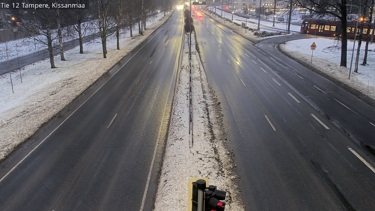 Weather Camera Image Väg 12 Tammerfors, Kissanmaa, Tampere, Pirkanmaa