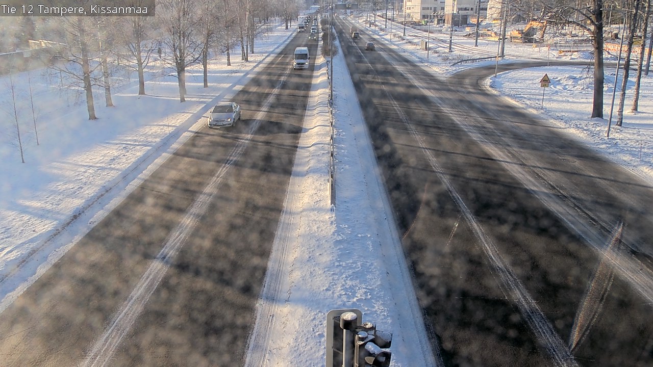 Weather Camera Image Road 12 Tampere, Kissanmaa, Tampere, Pirkanmaa