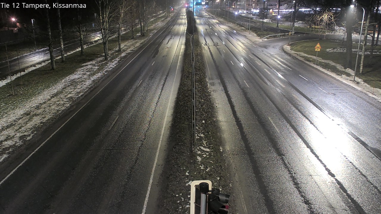 Weather Camera Image Väg 12 Tammerfors, Kissanmaa, Tampere, Pirkanmaa
