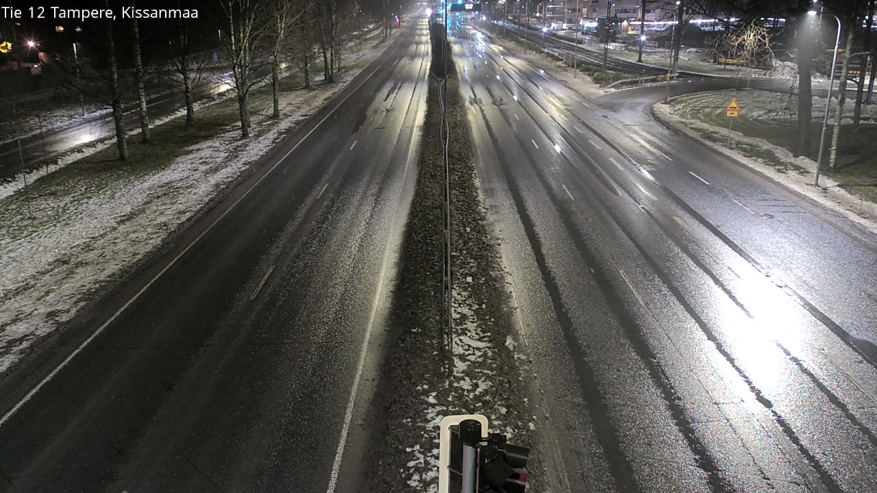 Weather Camera Image Väg 12 Tammerfors, Kissanmaa, Tampere, Pirkanmaa