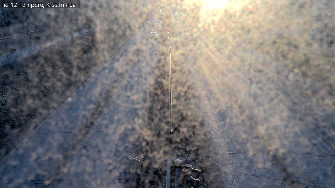 Weather Camera Image Väg 12 Tammerfors, Kissanmaa, Tampere, Pirkanmaa