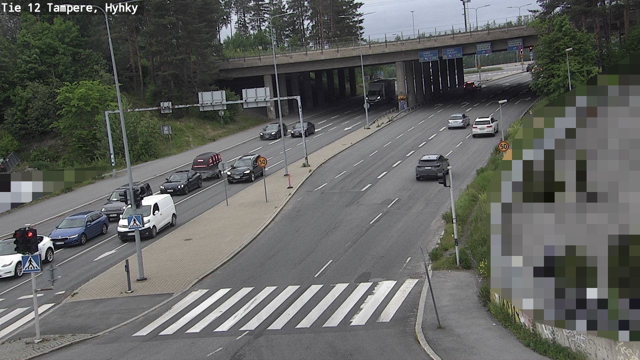 Weather Camera Image Road 12 Tampere, Hyhky, Tampere, Pirkanmaa