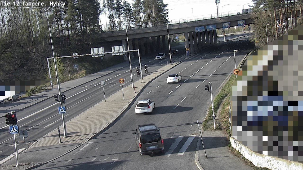 Weather Camera Image Road 12 Tampere, Hyhky, Tampere, Pirkanmaa