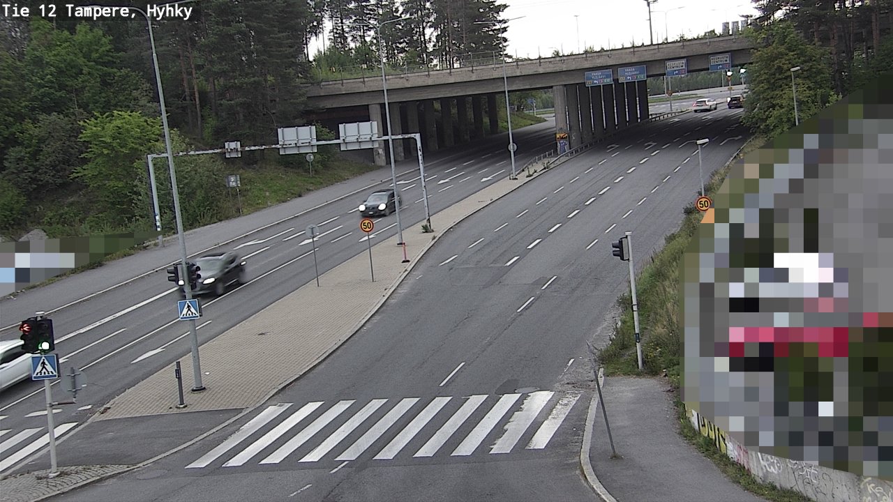 Weather Camera Image Road 12 Tampere, Hyhky, Tampere, Pirkanmaa