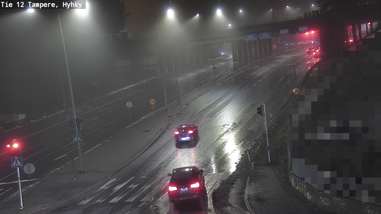 Weather Camera Image Väg 12 Tammerfors, Hyhky, Tampere, Pirkanmaa