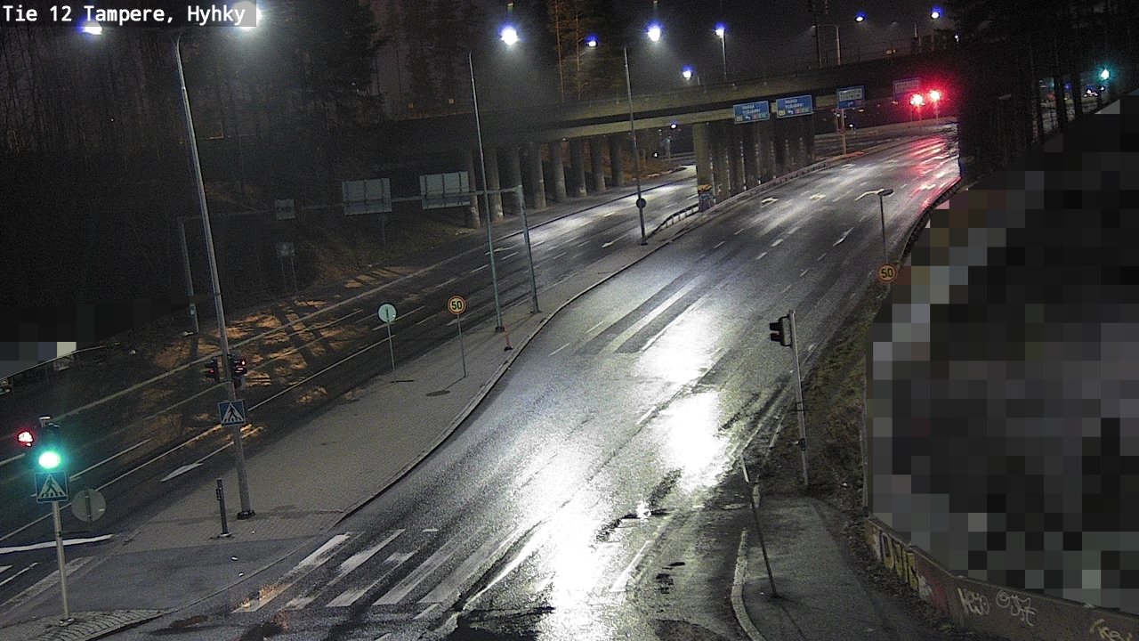 Weather Camera Image Väg 12 Tammerfors, Hyhky, Tampere, Pirkanmaa