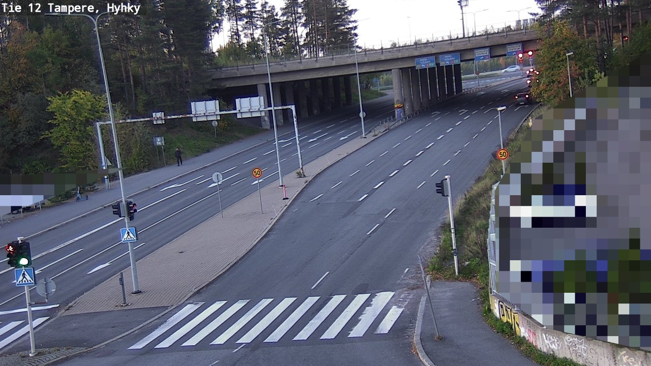 Weather Camera Image Road 12 Tampere, Hyhky, Tampere, Pirkanmaa