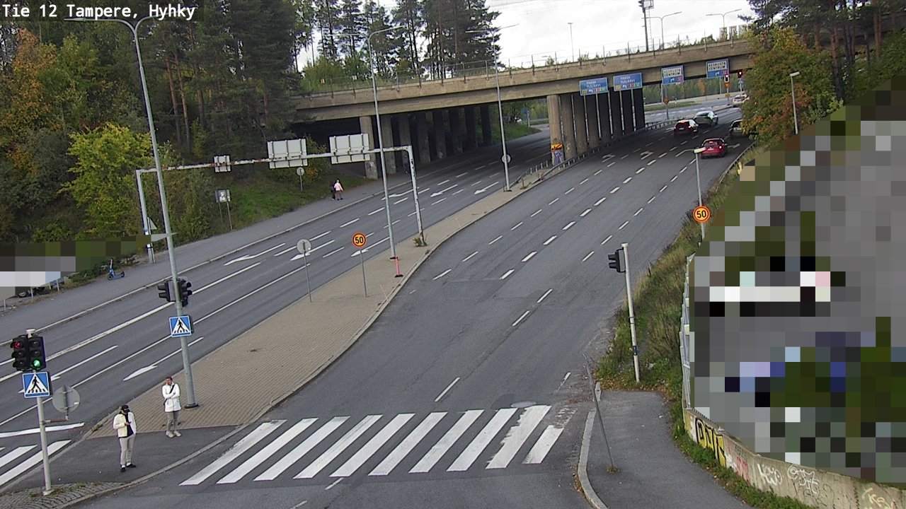Weather Camera Image Road 12 Tampere, Hyhky, Tampere, Pirkanmaa