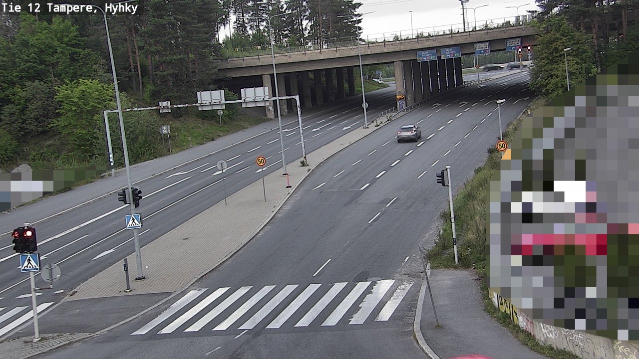 Weather Camera Image Road 12 Tampere, Hyhky, Tampere, Pirkanmaa