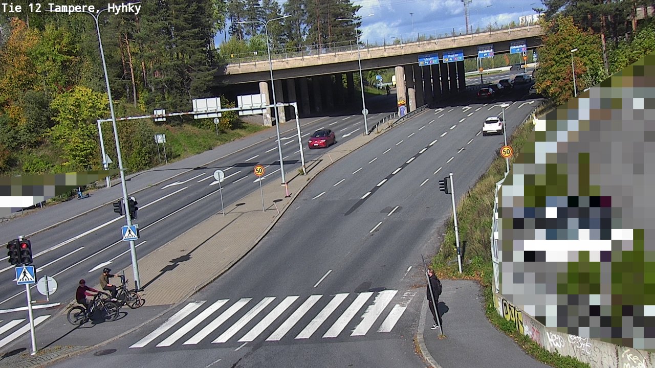 Weather Camera Image Road 12 Tampere, Hyhky, Tampere, Pirkanmaa