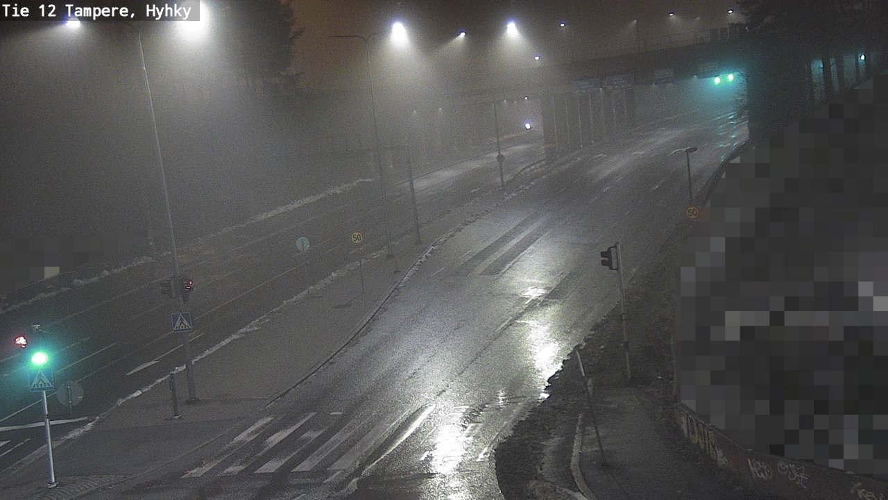 Weather Camera Image Väg 12 Tammerfors, Hyhky, Tampere, Pirkanmaa