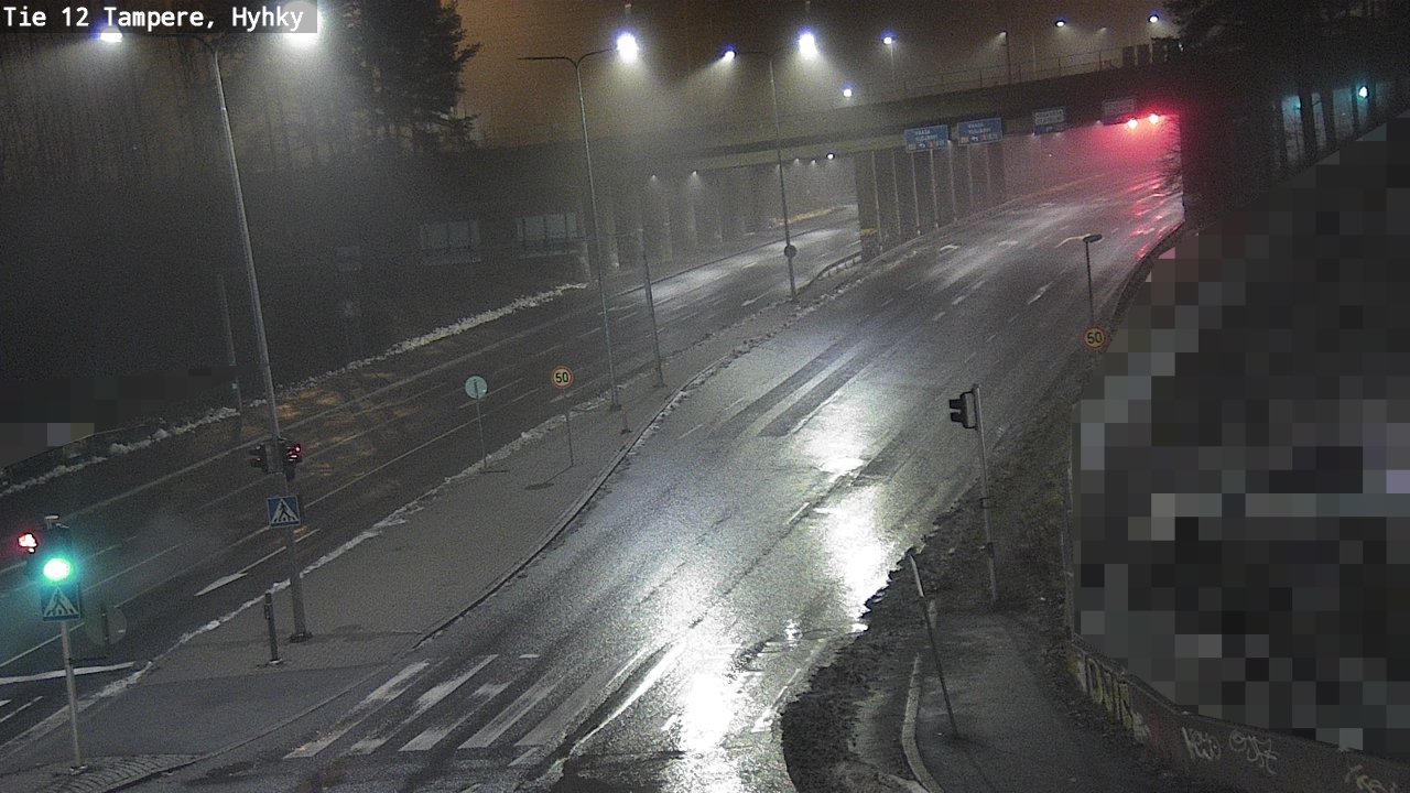 Weather Camera Image Väg 12 Tammerfors, Hyhky, Tampere, Pirkanmaa