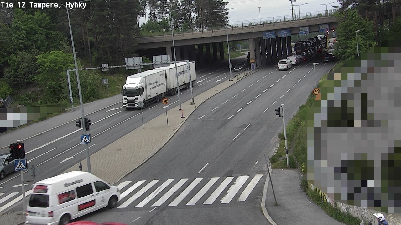 Weather Camera Image Road 12 Tampere, Hyhky, Tampere, Pirkanmaa