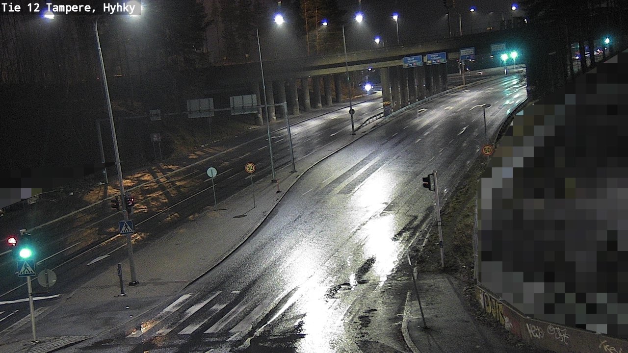 Weather Camera Image Väg 12 Tammerfors, Hyhky, Tampere, Pirkanmaa