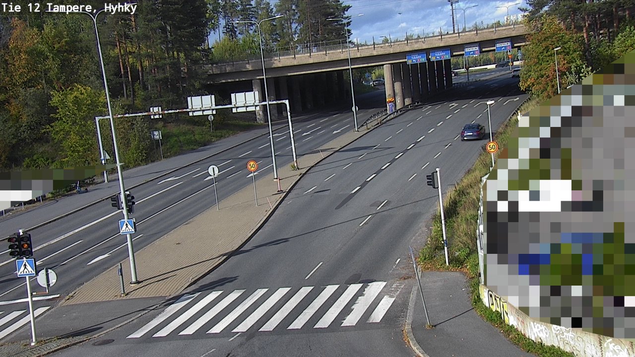 Weather Camera Image Road 12 Tampere, Hyhky, Tampere, Pirkanmaa