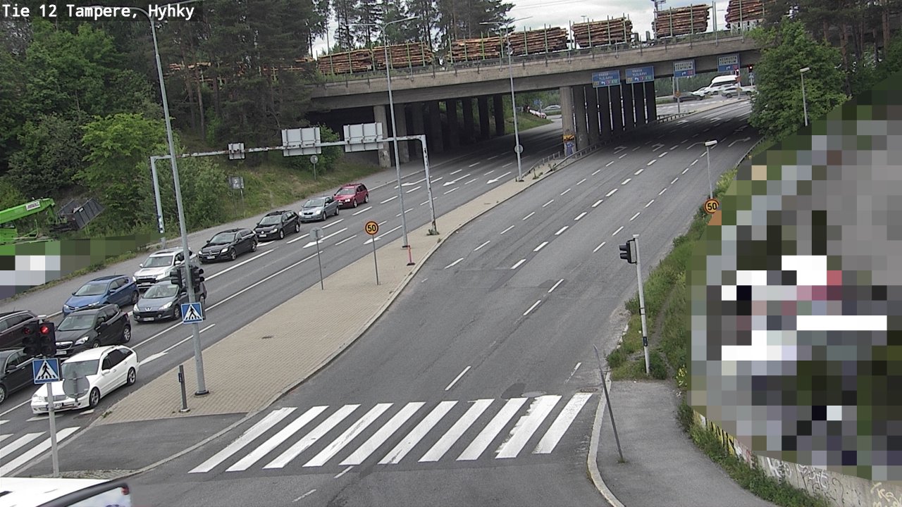 Weather Camera Image Road 12 Tampere, Hyhky, Tampere, Pirkanmaa