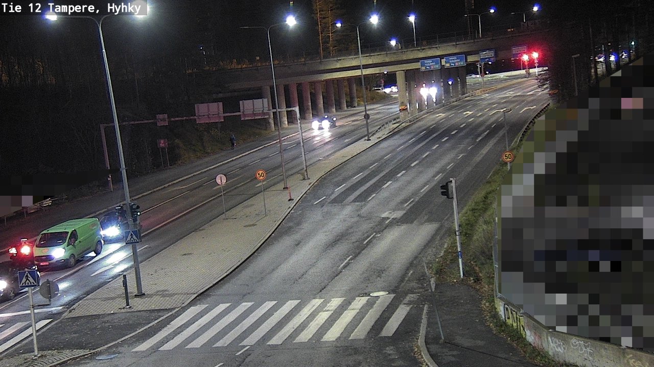 Kelikamerat Kuva Tie 12 Tampere, Hyhky, Tampere, Pirkanmaa