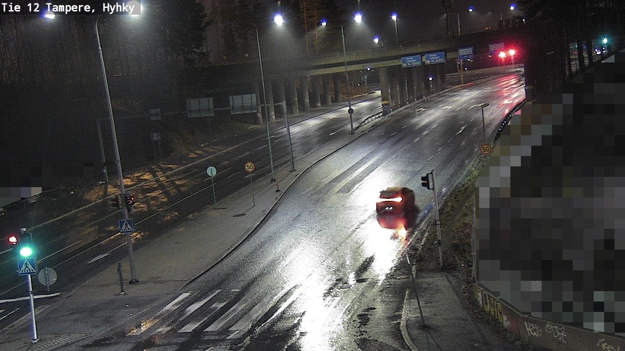 Weather Camera Image Väg 12 Tammerfors, Hyhky, Tampere, Pirkanmaa