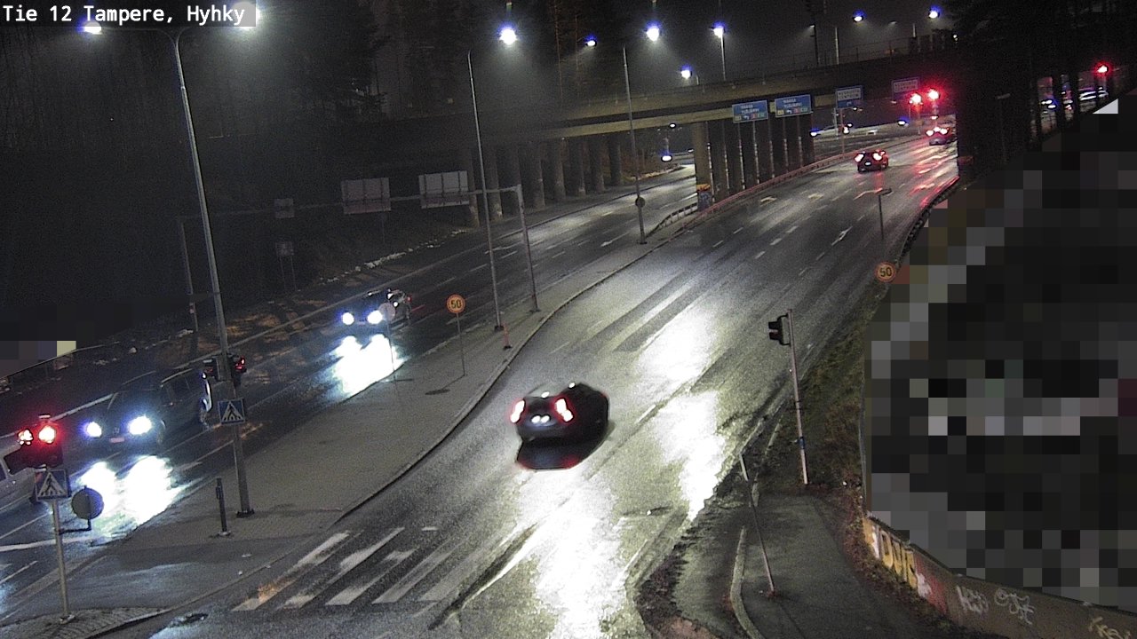 Weather Camera Image Väg 12 Tammerfors, Hyhky, Tampere, Pirkanmaa