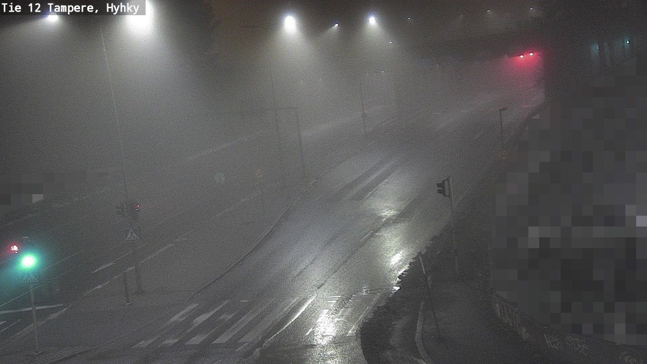 Weather Camera Image Väg 12 Tammerfors, Hyhky, Tampere, Pirkanmaa